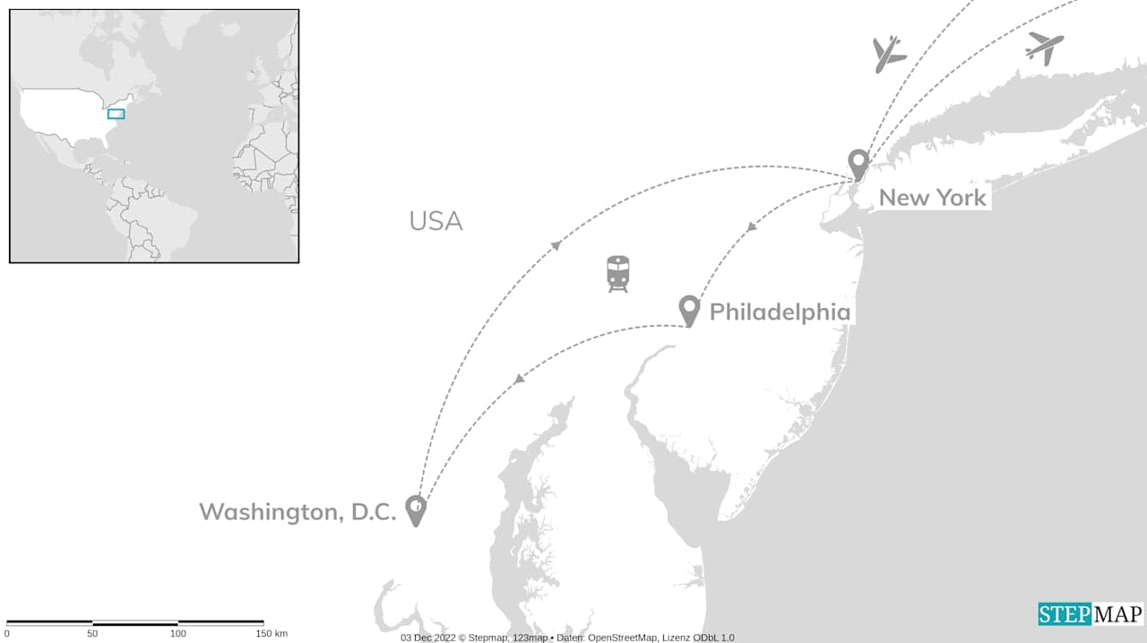 USA adventure: Big Apple, Philly streets and the Capitol