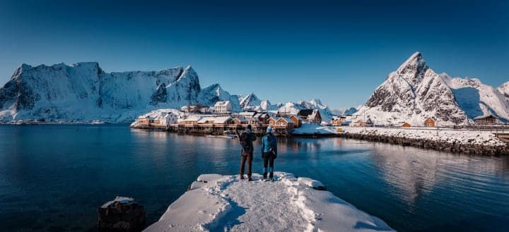 Snowshoe adventure from Svolvær thumbnail